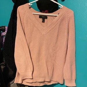 Pink sweater